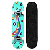 31" x 7.75" Graphic Candy Series - Sweet Complete Skateboard
