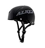 Alk13 Casque Helmet H2O Plus pour Skate BMX Rollers. Black Grey - L (57-59 cm)