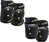 Alk13 Protections Set. Protections Skate Longboard BMX Bike Combo Pad/XS
