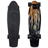 ARROW BOARD - Mini Cruiser Skateboard complète KMX 27 Pouces pour Adolescents, Adultes, Adolescents, garçons, Filles Skateboard, Nickel Penny Board ...