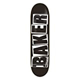 Baker Deck Brand Logo BLK/WHT, noir/blanc 8,1".