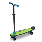 Chillafish Skatieskootie : Skateboard personnalisable 4 roues et trottinette 2 en 1 pour enfants de 3 à 12 ans, guidon ...