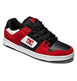 DC Shoes Manteca 4 S - Chaussures de Skate en Cuir - Homme - EU 40 - Rouge.