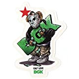 DGK / Dirty Ghetto Autocollant pour skateboard pour enfant – Cali Connect – 10,5 cm de haut environ