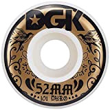 DGK Skateboards Roues Skate (x4) Calaveras Blanc 101A 52mm
