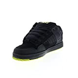 DVS Men's Enduro 125 Black Lime Nubuck Low Top Sneaker Shoes 11.5