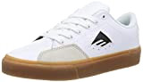 Emerica Chaussures pour homme, Blanc/gomme, 41 EU