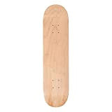 ENUFF Classic Deck Skateboard Mixte Adulte, Mixte, ENU001, Blanc (Naturel), 8.25"