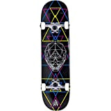 Enuff Skateboards Geo Skull Complete Skateboard Mixte Adulte, Multicolore (CMYK), 8''