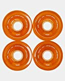 Globe Conical Cruiser Wheel Roues Mixte Adulte, Clear Amber (Marron), 70 mm