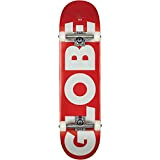 Globe G0 Fubar Planche Mixte, Rouge/Blanc (Rouge), 8.25FU