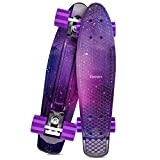 Gonex Skateboard pour Fille Enfant Garçon Débutant Skate Board Planche à roulettes pour Adolescents 22 inch Planche de Skate Mini ...