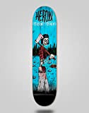 Heroin Monopatin Skate Skateboard Deck Planche Tom Day Bleu 8.75