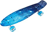 HyperMotion Skateboard Enfant et Adolescent 22 Pouces| Planche Skateboard rétro 56 x 15 cm, avec roulements à Billes ABEC-7 | ...