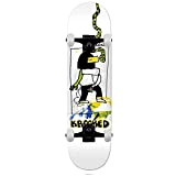 Krooked Pro Skateboard complet Manderson 1772 Blanc 8,35"
