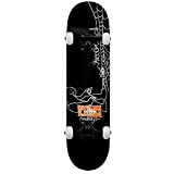 Krooked Skateboard complet Manderson Gone Fish Noir 8,35"