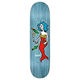 Krooked Skateboard Team Mermaid Bleu sarcelle 8,5"