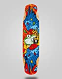 Lab Skate Longboard Deck Mix Bamboo 38 x 8,45 Guacamayo