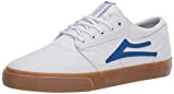 Lakai Griffin Chaussures de skate pour homme, blanc (Blanc/toile), 39.5 EU