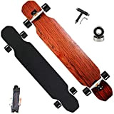 Longboards Skateboard Cruiser 5 layers of maple + 1 layer of bamboo Complete Dancing Longboards Cruising, Curving, Freeride Slide, Freestyle ...