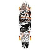 Maui And Sons Maui Mini Cruiser KICKTAIL Printed Confusion Skate Mixte Enfant, Multicolore