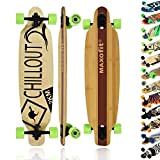 MAXOfit ® Deluxe Longboard Chillout No. 19, Drop Through, 9 Couches, ABEC 11