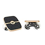 Mini Driftboard 1 Paire Drift Skate-8 Adultes Couche Decks Maple Portable Freeline Skates for extérieur Divertissement commodité Unisexes (Color : ...