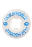 OJ Wheels Concentrate Hardline 101a Roues de Skateboard Unisexe, Blanc, 52 mm