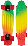 Penny Skateboard Complet Jammin Vert Jaune Rouge 22"