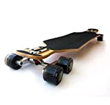 Pinalloy Kit de roue tandem pour skateboard Cruiser Longboard Penny Truck Bleu
