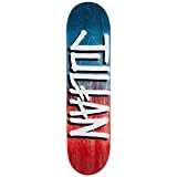 Plateau de Skateboard Deck Gang Name, 8.0 x 31.5, Noir/Rouge