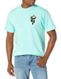 Powell-Peralta T-shirt de skateboard Motif crâne et serpent Celadon - Bleu - Taille S