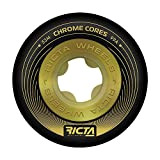 Ricta Roues de skateboard Chrome Core 99a Noir/doré 53 mm