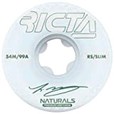Ricta Wheels Mccoy Reflective NTRL Slim 99a Roues de Skateboard Unisexe, Blanc, 54 mm