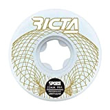 Ricta Wheels Wireframe Sparx Roues de skateboard 99a Blanc 53 mm
