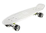 Ridge 27" Glow in the dark 69cm Mini Cruiser Skate Skateboard Planche a Roulettes Complet avec 12 Couleurs de Roues