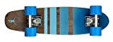 Ridge Mini Cruiser Skate Dark Dye Bois Planche à roulettes complet Numéro trois/ Bleu