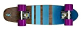 Ridge Mini Cruiser Skate Dark Dye Bois Planche à roulettes complet Numéro trois/ Violet