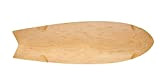 Ridge Skateboards Natural Deck, Planche de Requin de 71,1 cm, Pont Uniquement