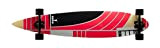 Ridge Skateboards Pintail Longboard Skateboard Complet Rouge 116cm