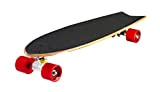 Ridge Skateboards Shark Fishtail Mini Cruiser Skateboard, Complet, 28", 71cm