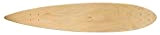 Ridge Uni Regal Séries Pin Tail Longboard Deck, Naturel, 46 "