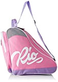 Rio Roller Roller Script Skate Bag, Sacs de plage mixte adulte, Multicolore (Pink/Lilac), 24x15x45 cm (W x H L)