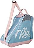 Rio Roller Roller Script Skate Bag, Sacs de plage mixte adulte, Multicolore (Blue/Pink), 24x15x45 cm (W x H L)