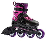 Rollerblade Fury Rollers pour Fille Noir/Rose 230