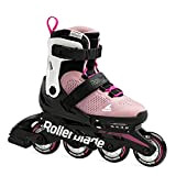 Rollerblade Microblade Rollers de Fitness réglables pour Enfant Rose/Blanc