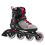 Rollerblade Rollers Macroblade 90 pour Femme Gris Neutre/Rose Paradise Taille 240