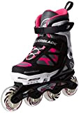 Rollerblade Spitfire TS g Rollers pour Fille Blanc Blanc/Rose 17.5