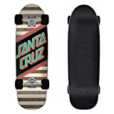 Santa Cruz Street Skate Cruiser in Zwart, Roze & Turquoise