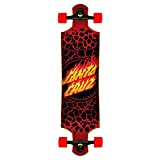 Santa Cruzer Flame Dot Factory Skateboard Complet Drop Down 40"